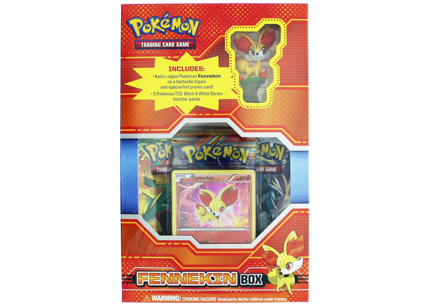 2013 Pokemon TCG Fennekin Figure Box - US 2013 Pokemon TCG Fennekin Figure Box - US
