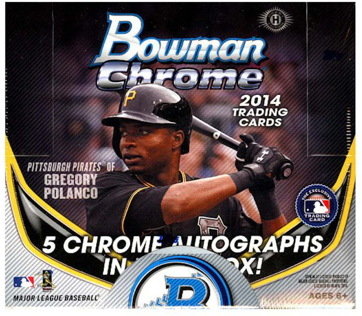 2014 Bowman Chrome Baseball HTA Jumbo Box 2014 DE