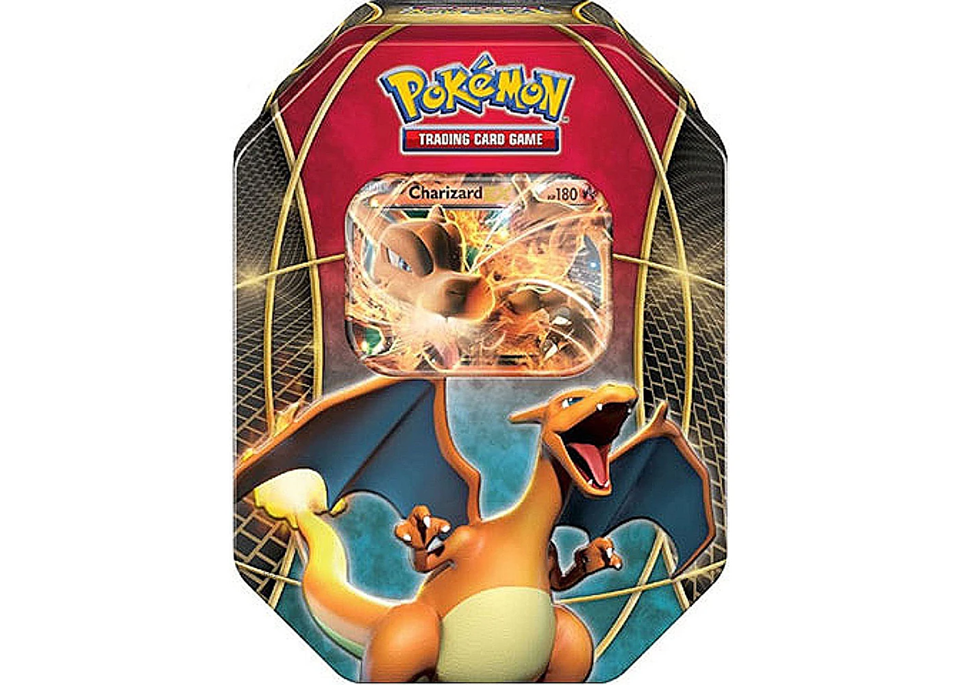 2014 Pokemon TCG Charizard EX Power Tin - US 2014 Pokemon TCG Charizard EX Power Tin - US