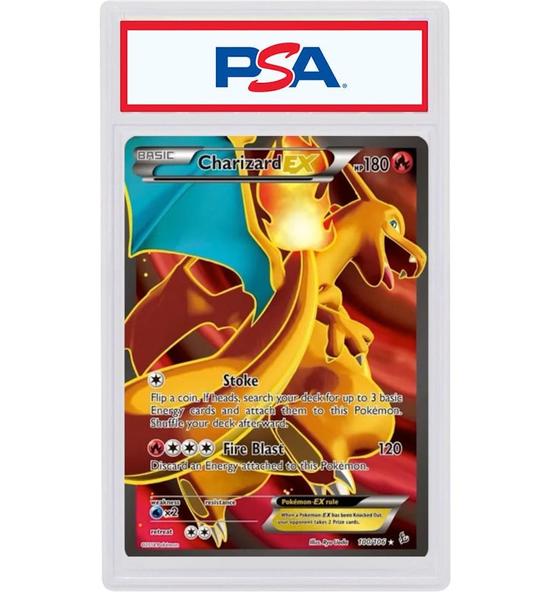 2014 Pokemon XY Flashfire 100 Full Art/Charizard ex (PSA or BGS Graded) - 2014 - US 2014 Pokemon XY Flashfire 100 Full Art/Charizard ex (PSA or BGS Graded) - 2014 - US