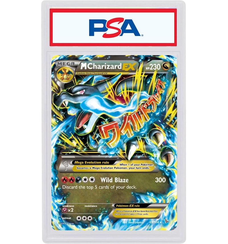2014 Pokemon XY Flashfire 69 M Charizard ex (PSA or BGS Graded) - 2014 - US 2014 Pokemon XY Flashfire 69 M Charizard ex (PSA or BGS Graded) - 2014 - US
