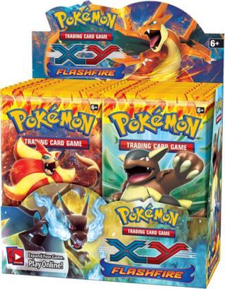 Sealed 1 x Pokemon XY Flashfire Booster Pack Pokemon Booster Packs 