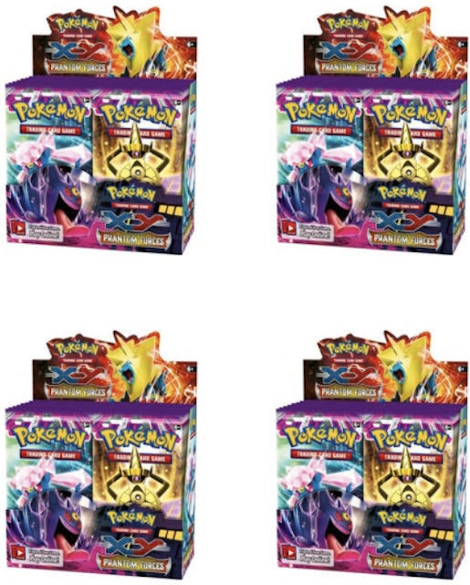 2014 Pokemon XY Phantom Forces Booster Box 2X Lot - US