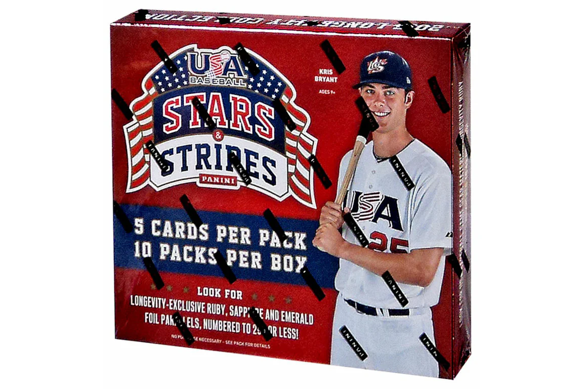 2015 Panini Stars & Stripes Baseball Retail Box