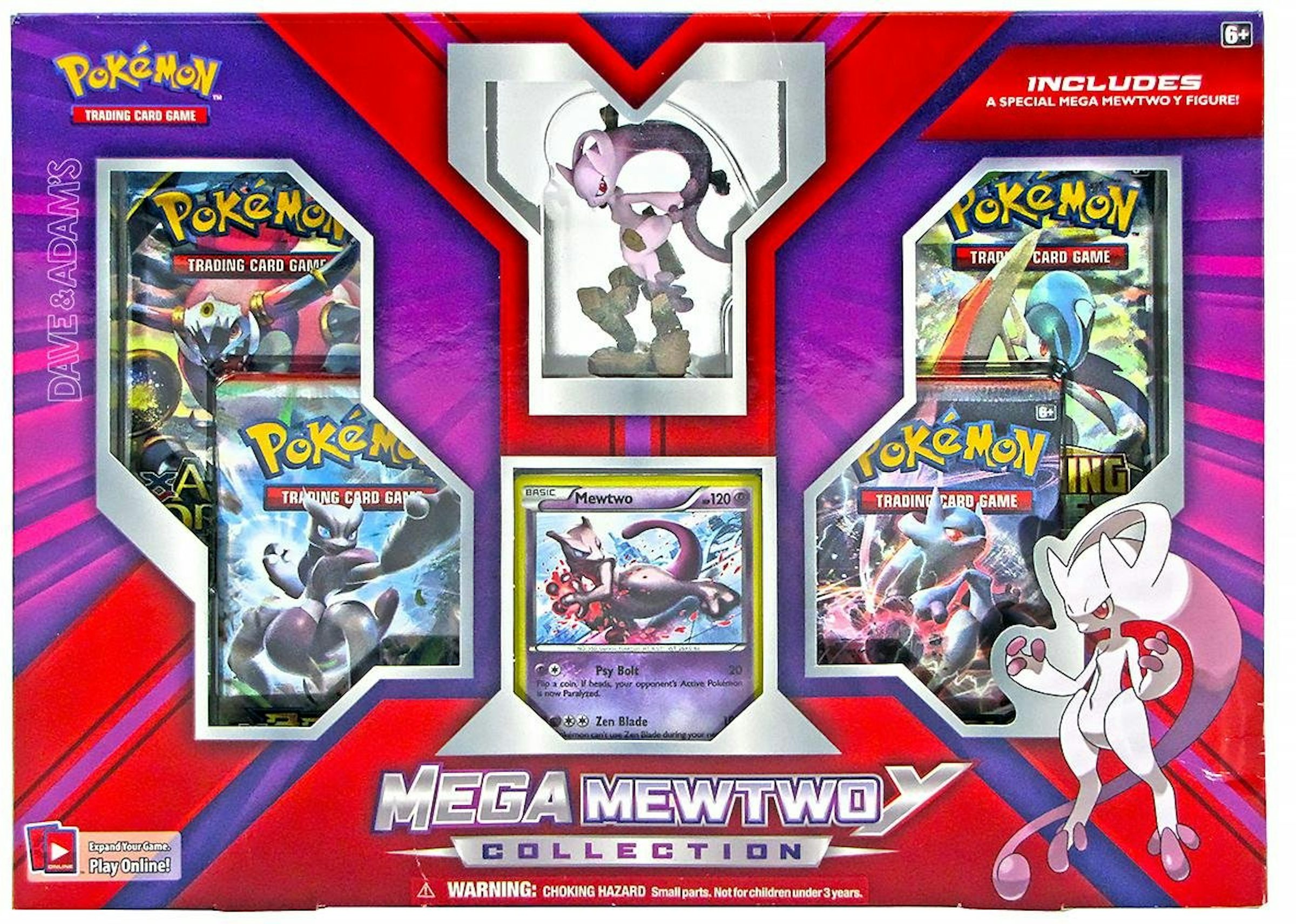 Mega Mewtwo X Figure - Mega Mewtwo X Collection Exclusive