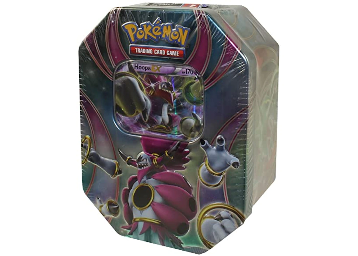 2015 Pokemon TCG Powers Beyond Tin Hoopa EX - US 2015 Pokemon TCG Powers Beyond Tin Hoopa EX - US
