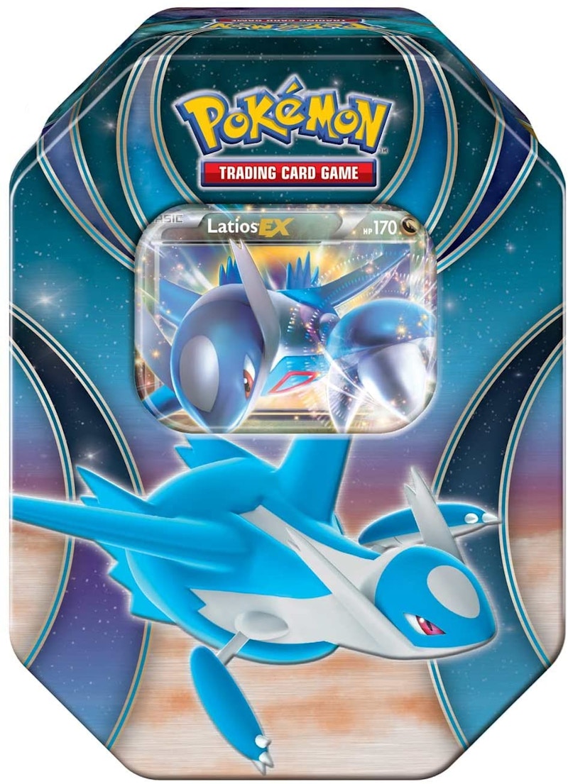 2015 Pokemon TCG Powers Beyond Tin Latios EX