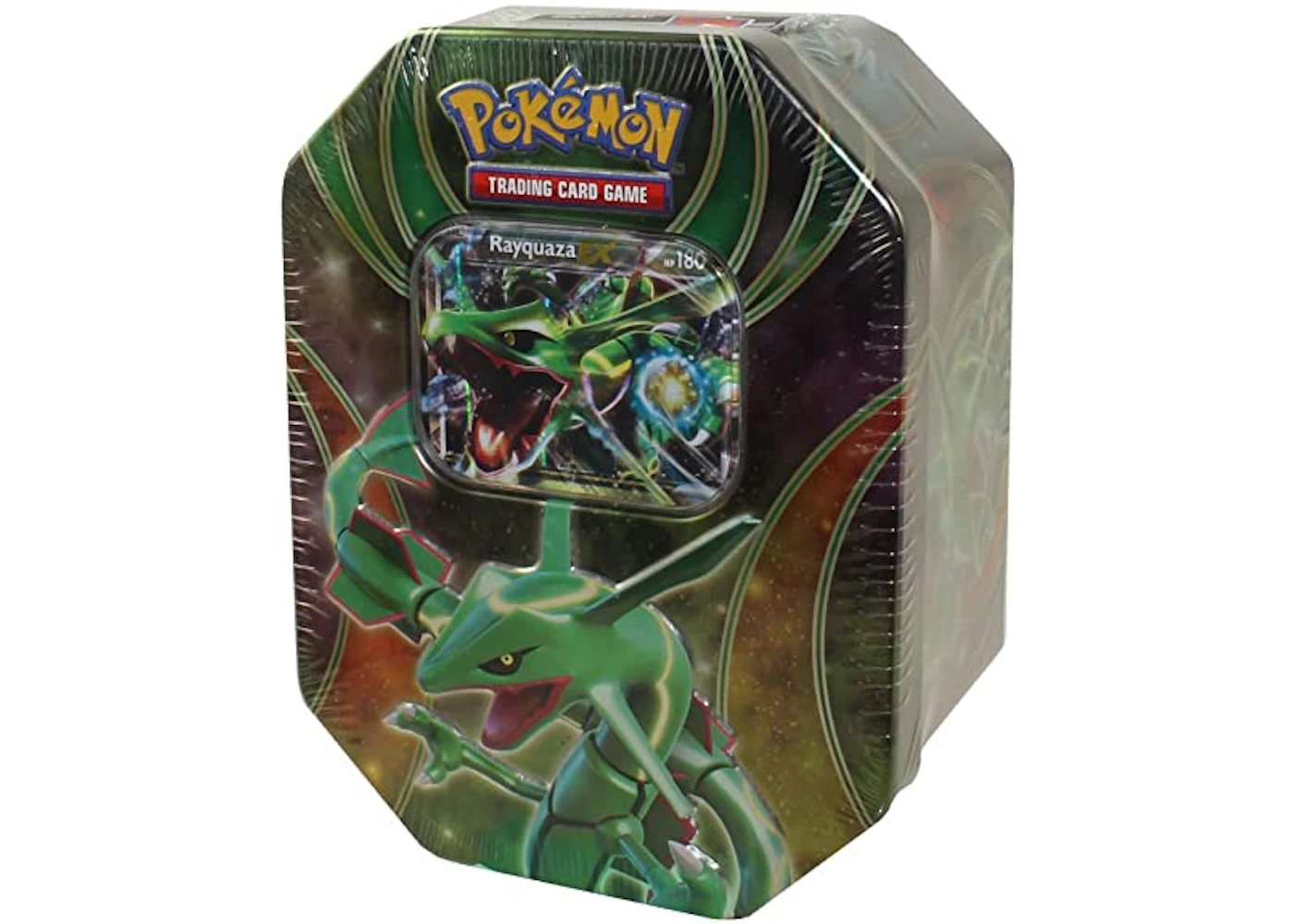 2015 Pokemon TCG Powers Beyond Tin Rayquaza EX - US 2015 Pokemon TCG Powers Beyond Tin Rayquaza EX - US