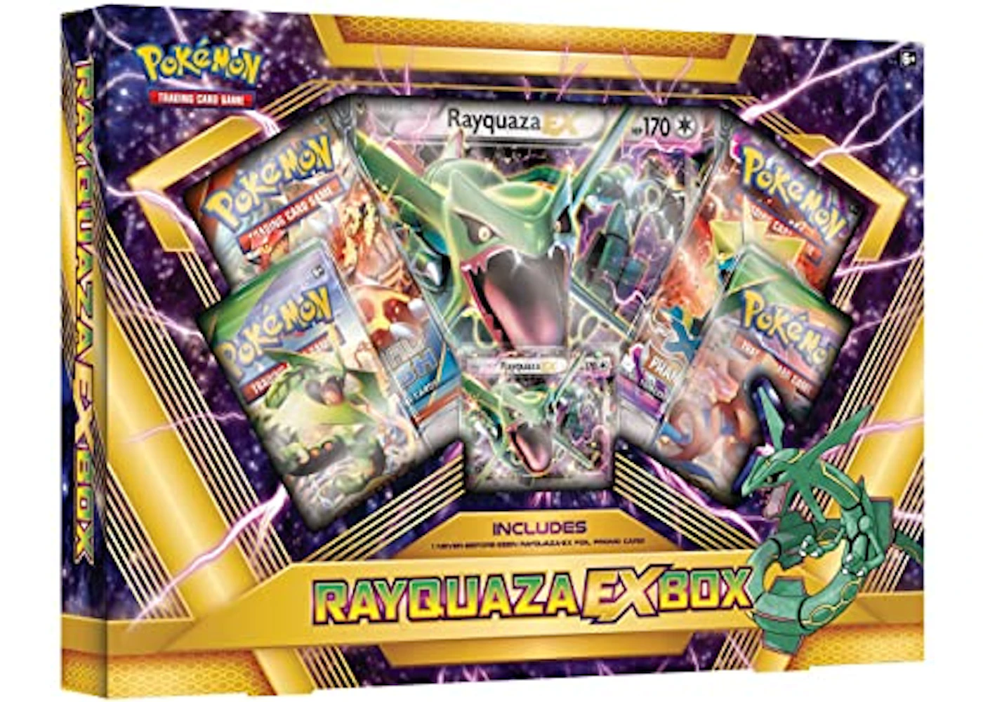 2015 Pokemon TCG Rayquaza EX Box - US 2015 Pokemon TCG Rayquaza EX Box - US