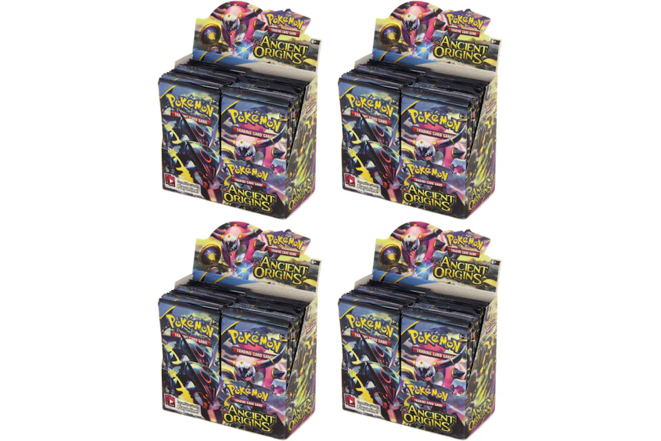 Pokémon TCG XY Ancient Origins Booster Box 4X Lot
