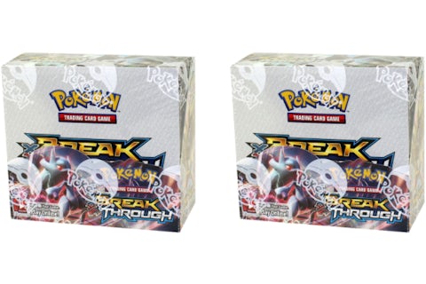 Pokmon TCG XY BREAKthrough Booster Box 2X Lot - US Pokmon TCG XY BREAKthrough Booster Box 2X Lot - US