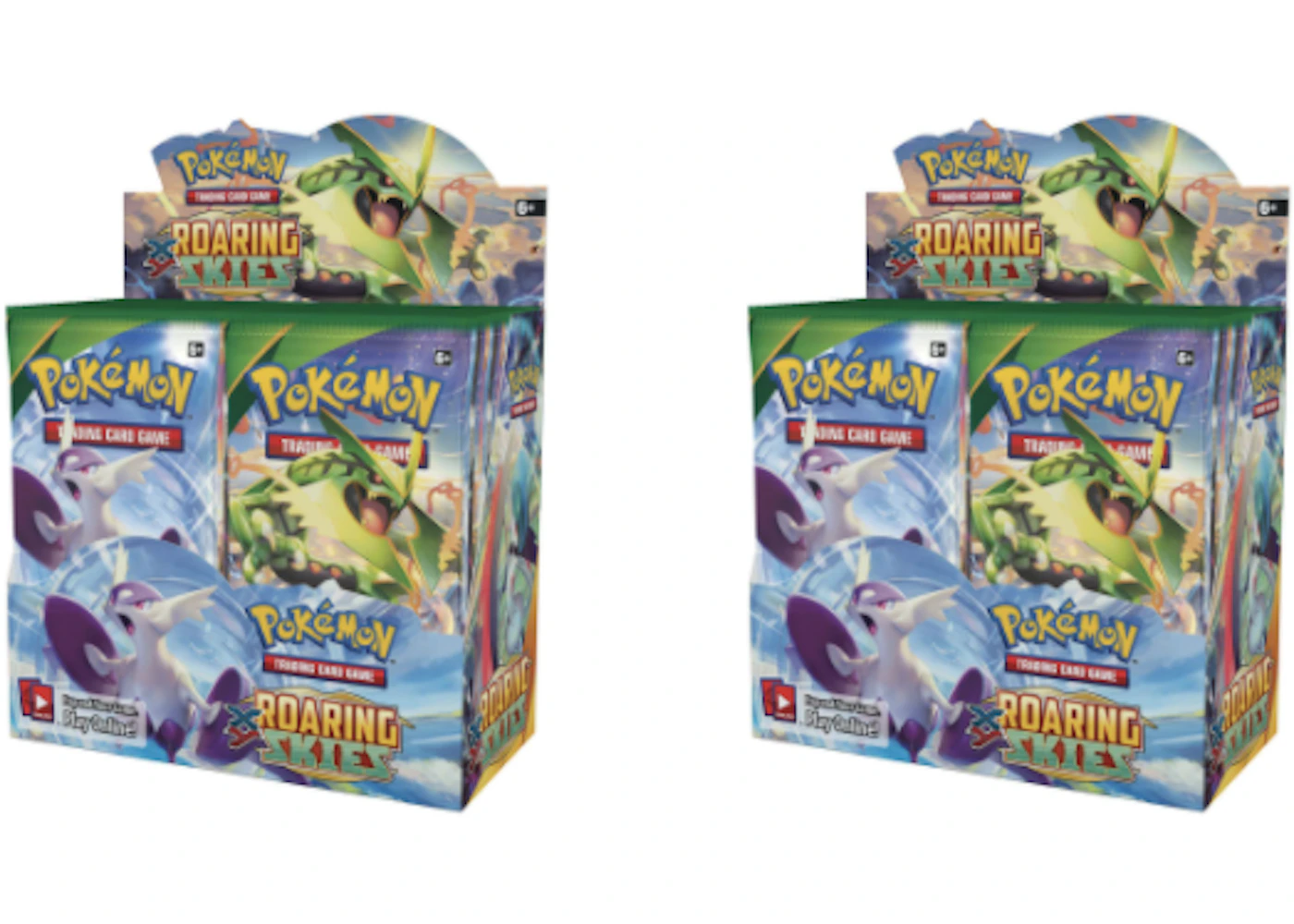 Pokmon TCG XY Roaring Skies Booster Box 2X Lot - US Pokmon TCG XY Roaring Skies Booster Box 2X Lot - US