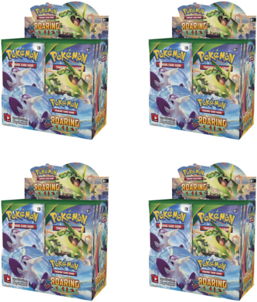 Pokémon TCG Sword & Shield Evolving Skies Booster Box 4x Lot