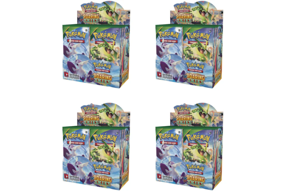 Pokémon TCG XY Roaring Skies Booster Box 4X Lot