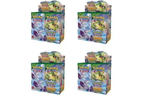 Pokmon TCG XY Roaring Skies Booster Box 4X Lot - US Pokmon TCG XY Roaring Skies Booster Box 4X Lot - US