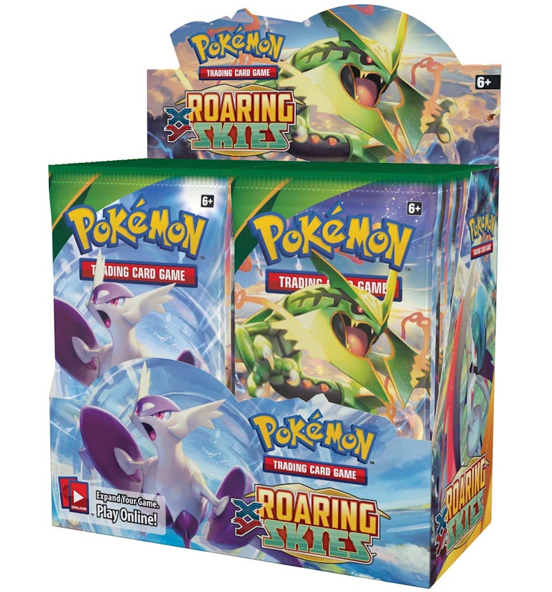 Pokmon TCG XY Roaring Skies Booster Box - US Pokmon TCG XY Roaring Skies Booster Box - US