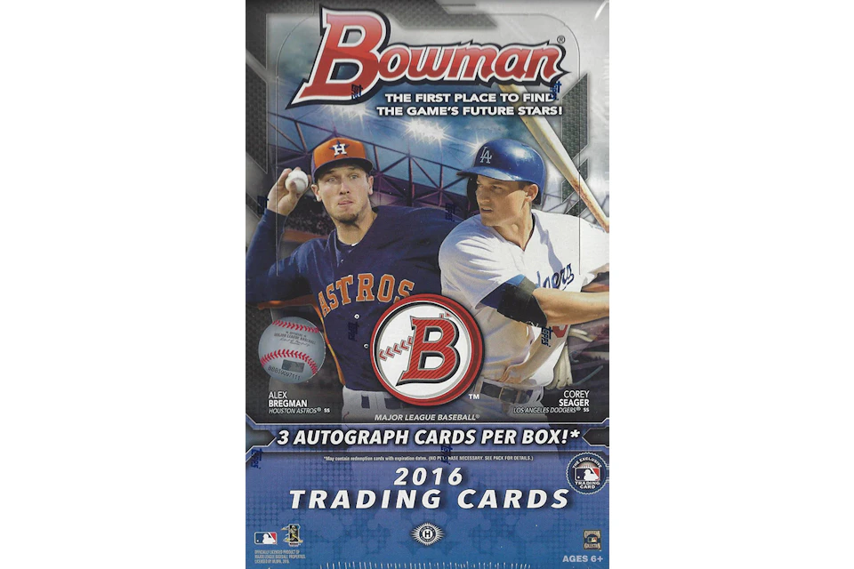 2016 Bowman Baseball Jumbo Box