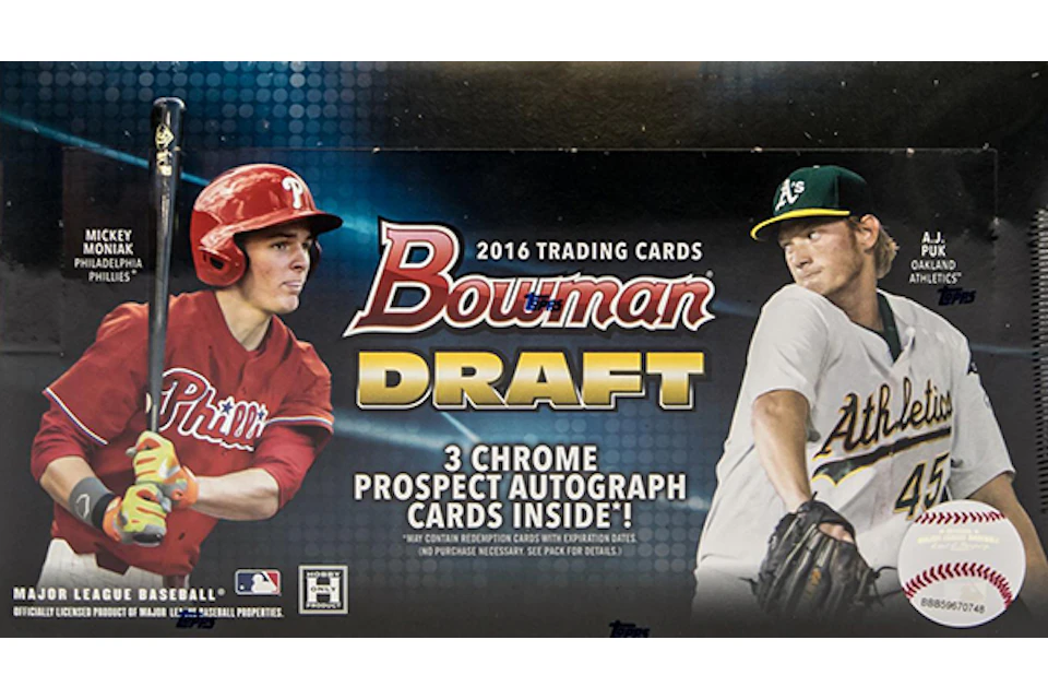 2016 Bowman Draft Baseball Jumbo Box