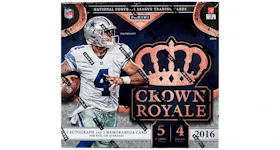 2016 Panini Crown Royale Football Retail Box