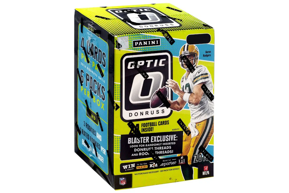 2016 Panini Donruss Optic Football Blaster Box