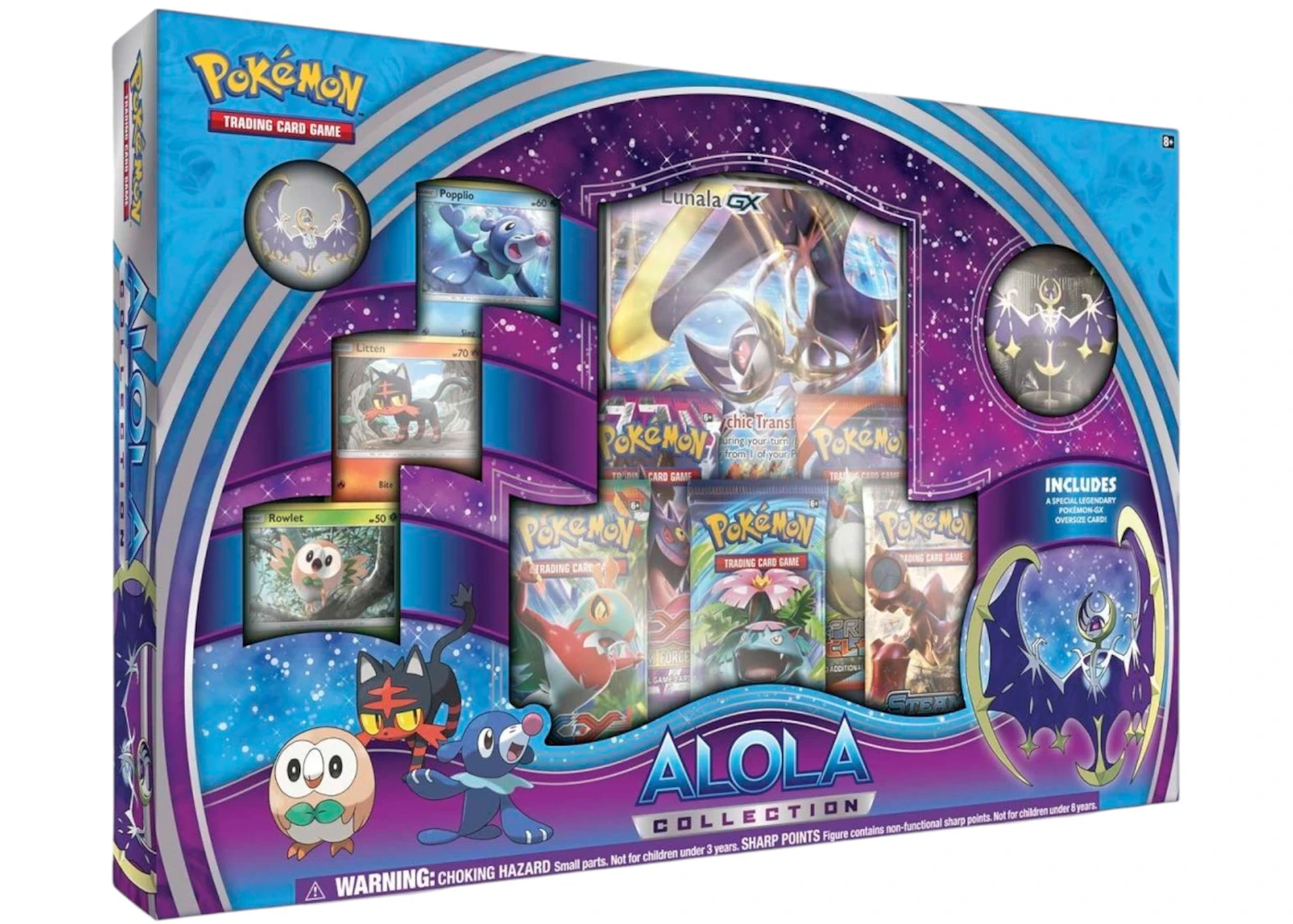 2016 Pokmon Sun & Moon Alola Collection Lunala Box - 2016 - US 2016 Pokmon Sun & Moon Alola Collection Lunala Box - 2016 - US