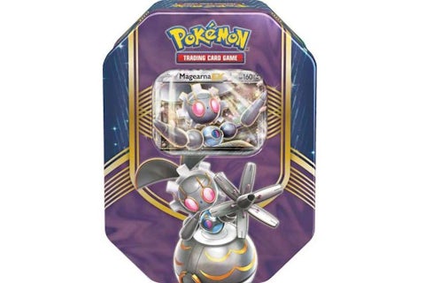2016 Pokemon TCG Battle Heart Tin Magearna EX - GB 2016 Pokemon TCG Battle Heart Tin Magearna EX - GB