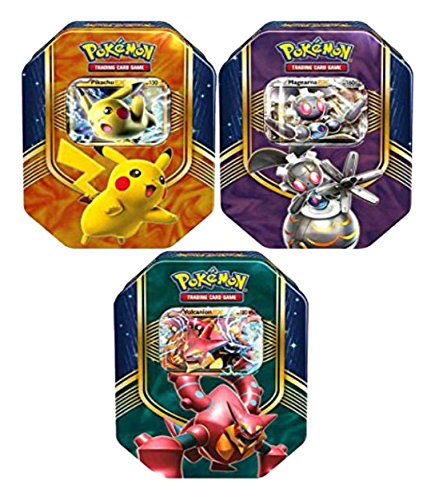 2016 - Sealed! Pokemon Collectible Tin Pokémon TCG Pikachu EX Tin 