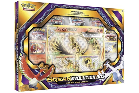 2016 Pokemon TCG Break Evolution Box Featuring Ho-Oh and Lugia - US 2016 Pokemon TCG Break Evolution Box Featuring Ho-Oh and Lugia - US