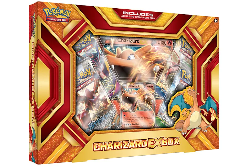 2016 Pokemon TCG Charizard EX Box Fire Blast