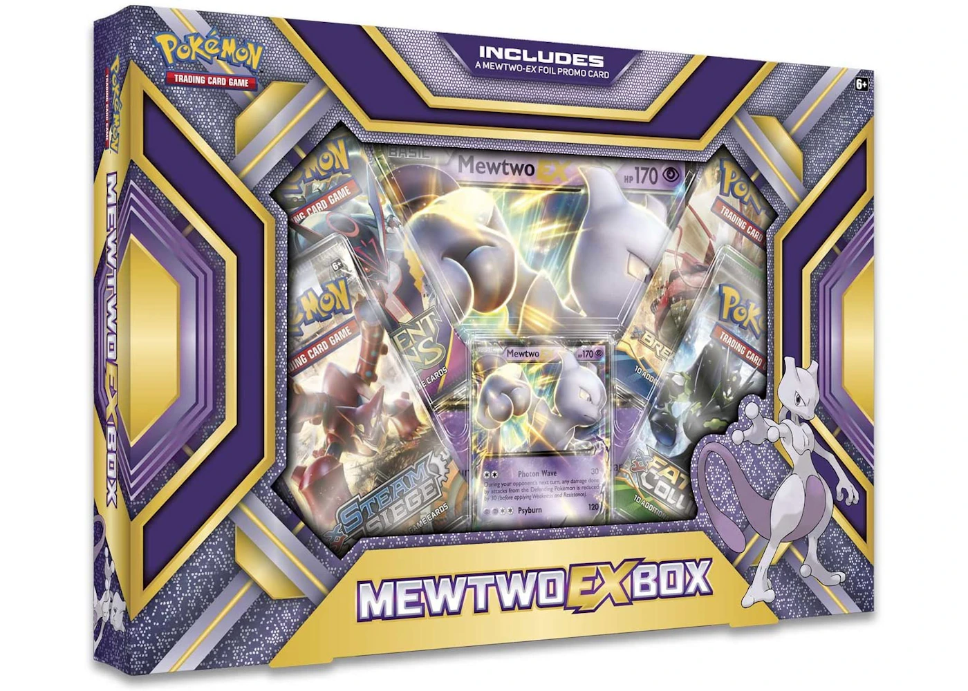 2016 Pokemon TCG Mewtwo EX Box - US 2016 Pokemon TCG Mewtwo EX Box - US