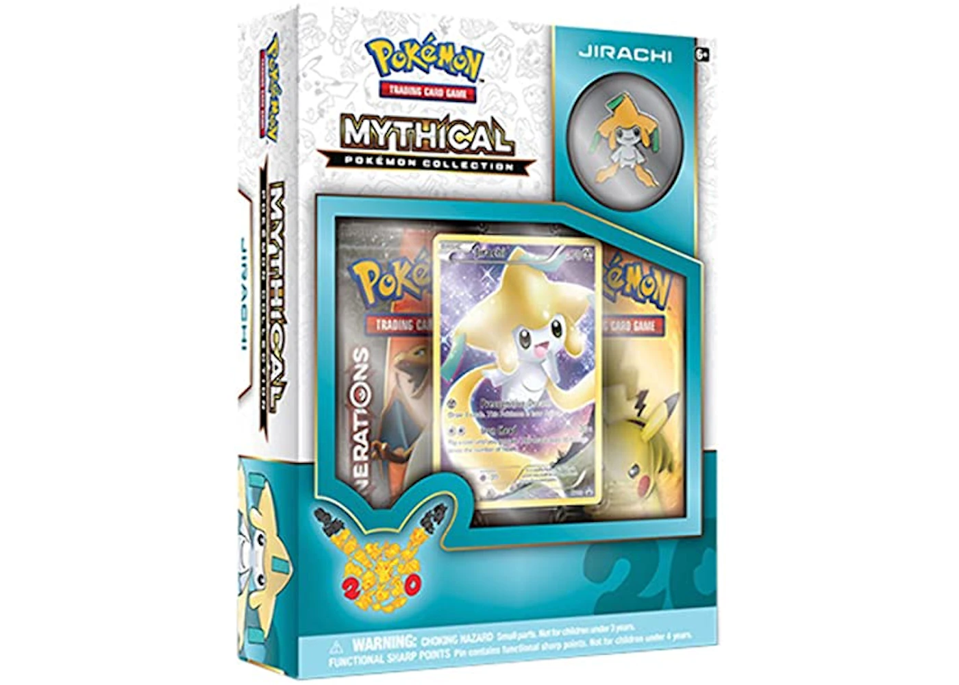 2016 Pokemon TCG Mythical Pokemon Collection Jirachi - US 2016 Pokemon TCG Mythical Pokemon Collection Jirachi - US