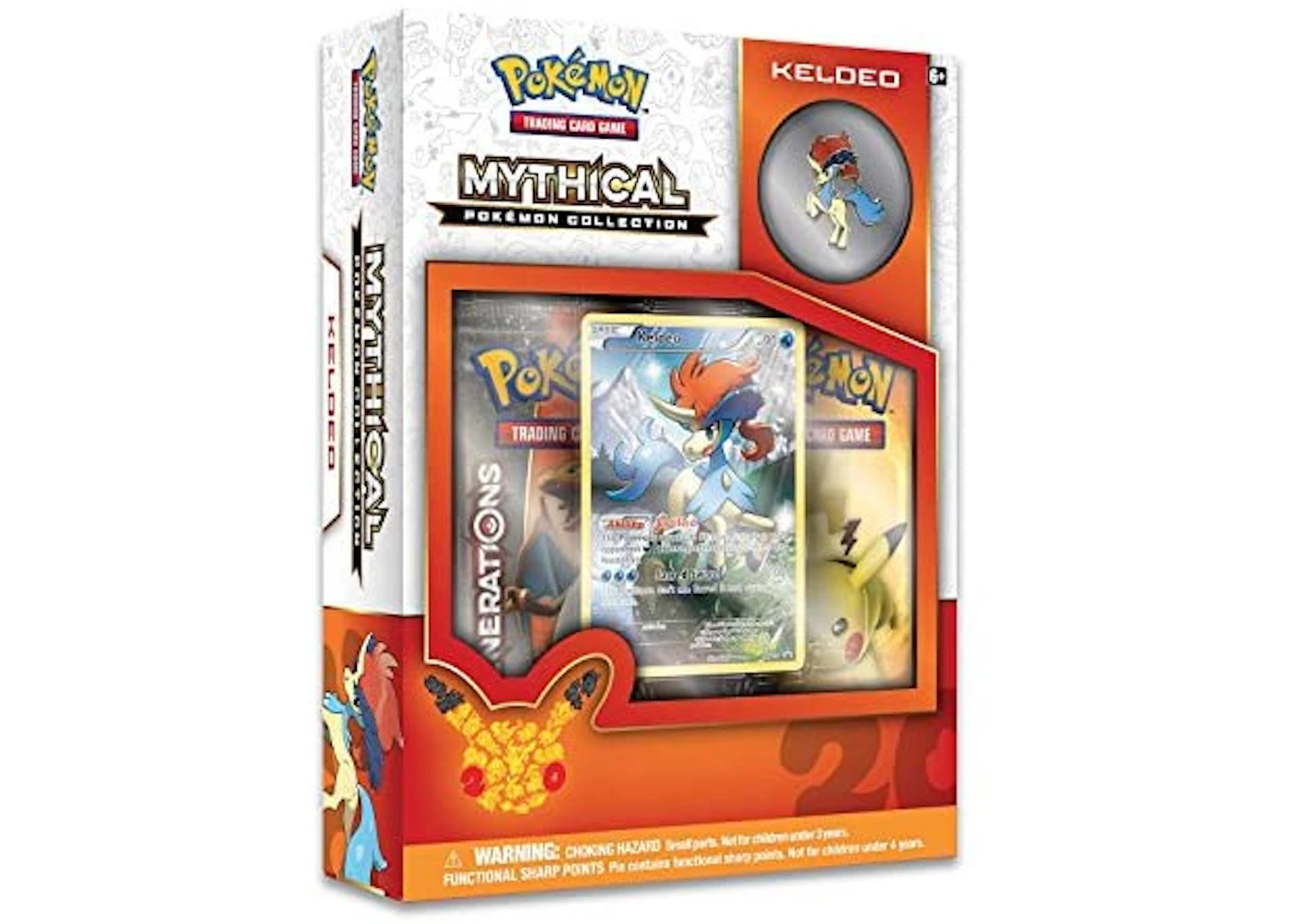 2016 Pokemon TCG Mythical Pokemon Collection Keldeo - US 2016 Pokemon TCG Mythical Pokemon Collection Keldeo - US