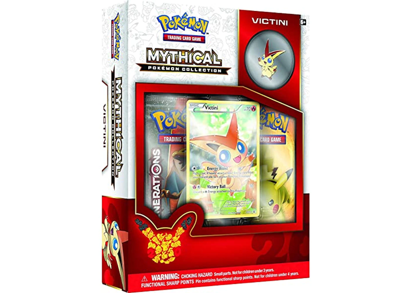 2016 Pokemon TCG Mythical Pokemon Collection Victini - US 2016 Pokemon TCG Mythical Pokemon Collection Victini - US