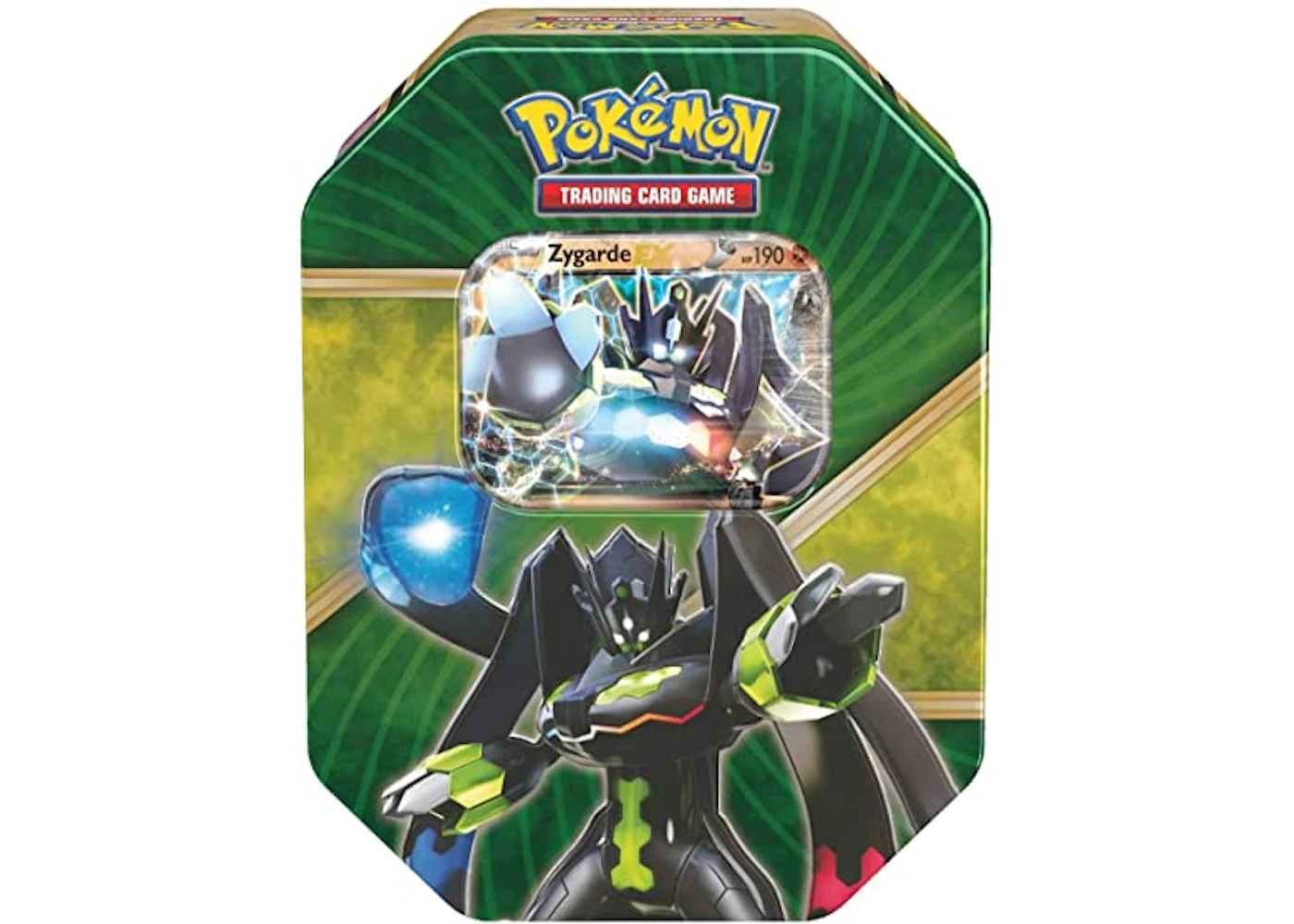 2016 Pokemon TCG Shiny Kalos Tin Zygarde EX - US 2016 Pokemon TCG Shiny Kalos Tin Zygarde EX - US