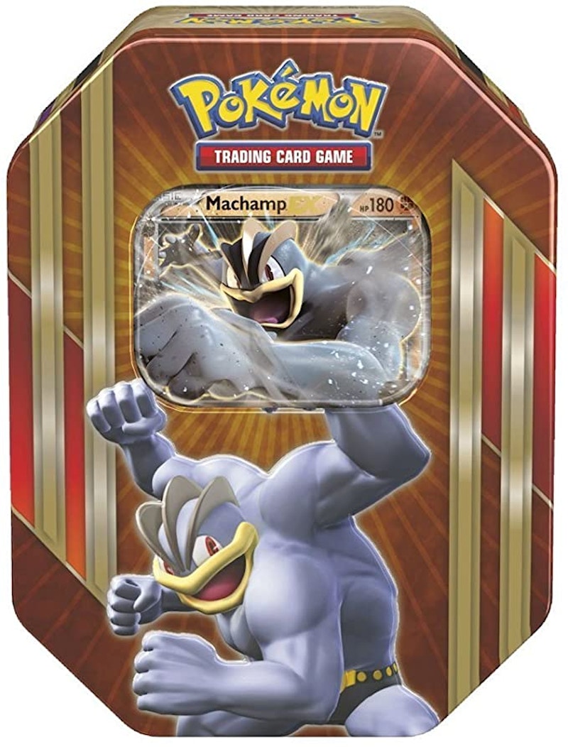 2016 Pokemon TCG Triple Power Tin Machamp EX - US