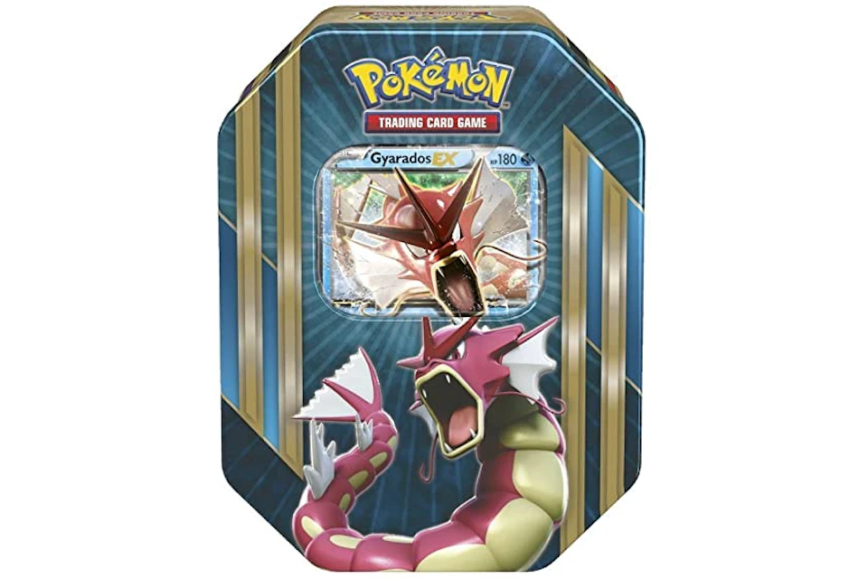 16 Pokemon Tcg Triple Power Tin Shiny Gyarados Ex Gb 16 Pokemon Tcg Triple Power Tin Shiny Gyarados Ex Gb