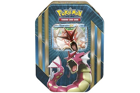 2016 Pokemon TCG Triple Power Tin Shiny Gyarados EX - US 2016 Pokemon TCG Triple Power Tin Shiny Gyarados EX - US