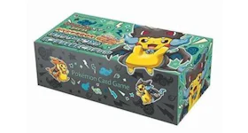 Pokémon TCG XY Break Pikachu Wearing A Mega Charizard X Poncho Special Box