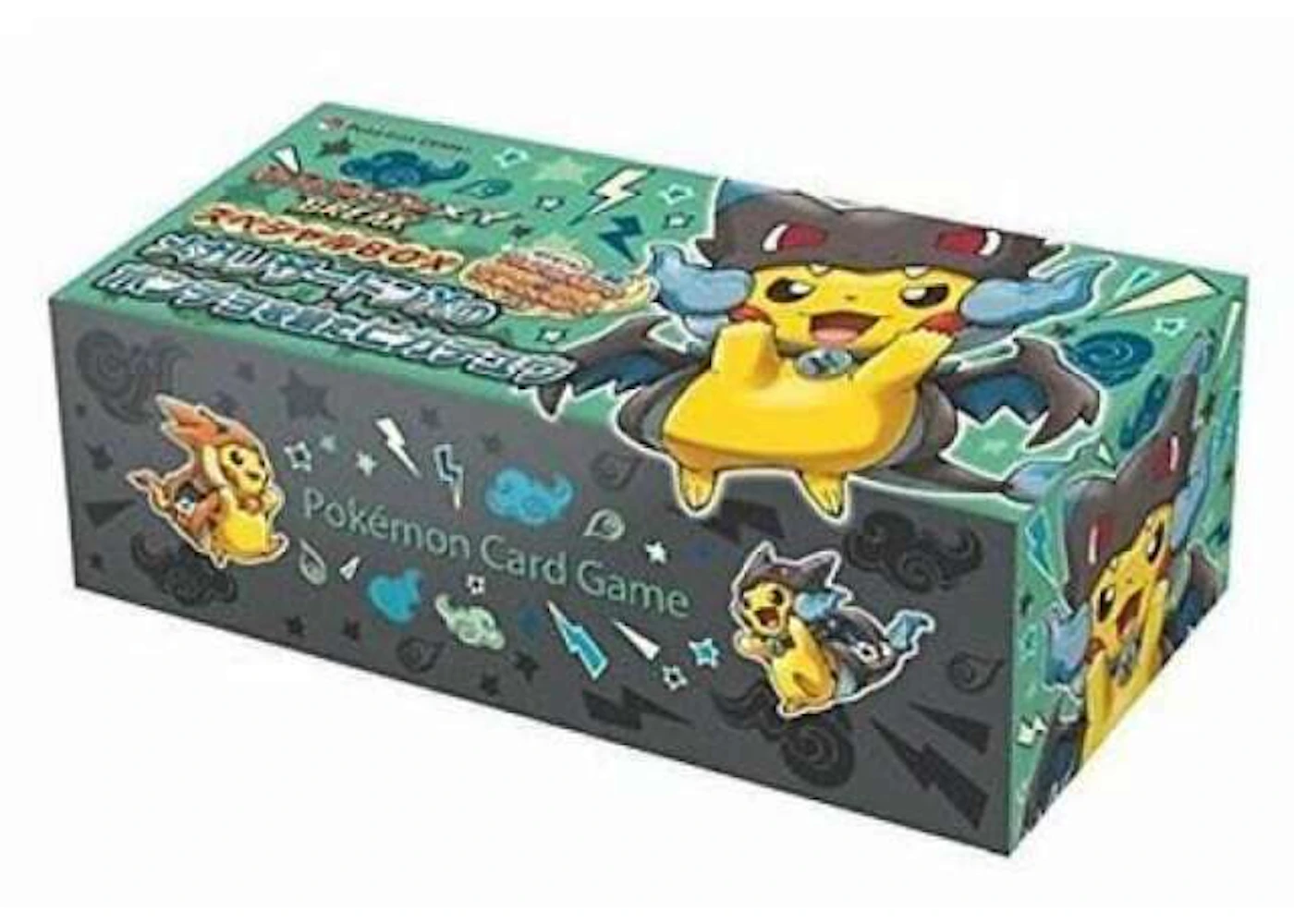 Pokmon TCG XY Break Pikachu Wearing A Mega Charizard X Poncho Special Box - US Pokmon TCG XY Break Pikachu Wearing A Mega Charizard X Poncho Special Box - US