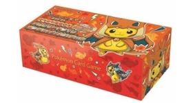 Pokémon TCG XY Break Pikachu Wearing A Mega Charizard Y Poncho Special Box