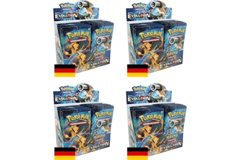 Pokmon TCG XY Evolution Booster Box 4x Lot - US Pokmon TCG XY Evolution Booster Box 4x Lot - US