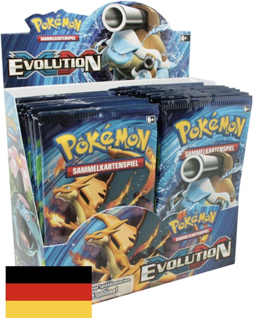  Pokemon XY Evolutions Booster Pack Lot - 4 Packs