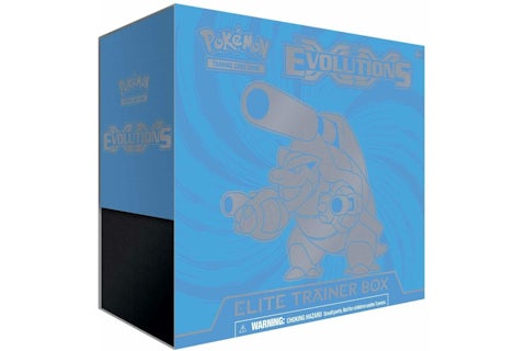 2016 Pokemon TCG XY Evolutions Elite Trainer Box Blastoise - US 2016 Pokemon TCG XY Evolutions Elite Trainer Box Blastoise - US