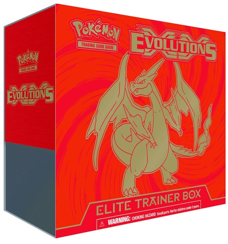 2016 Pokemon TCG XY Evolutions Elite Trainer Box Charizard - US 2016 Pokemon TCG XY Evolutions Elite Trainer Box Charizard - US