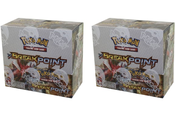 2016 Pokemon XY BREAKpoint Booster Box 2X Lot
