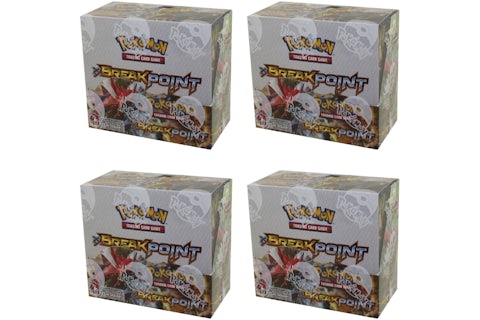 2016 Pokemon XY BREAKpoint Booster Box 4X Lot - US 2016 Pokemon XY BREAKpoint Booster Box 4X Lot - US