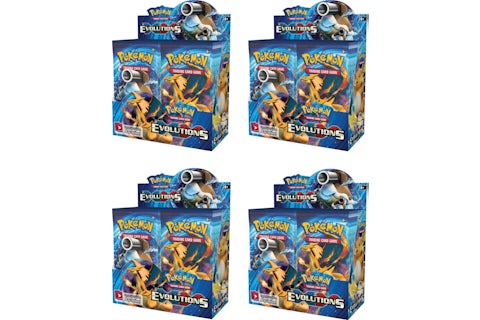 2016 Pokemon XY Evolutions Booster Box 4X Lot - US 2016 Pokemon XY Evolutions Booster Box 4X Lot - US