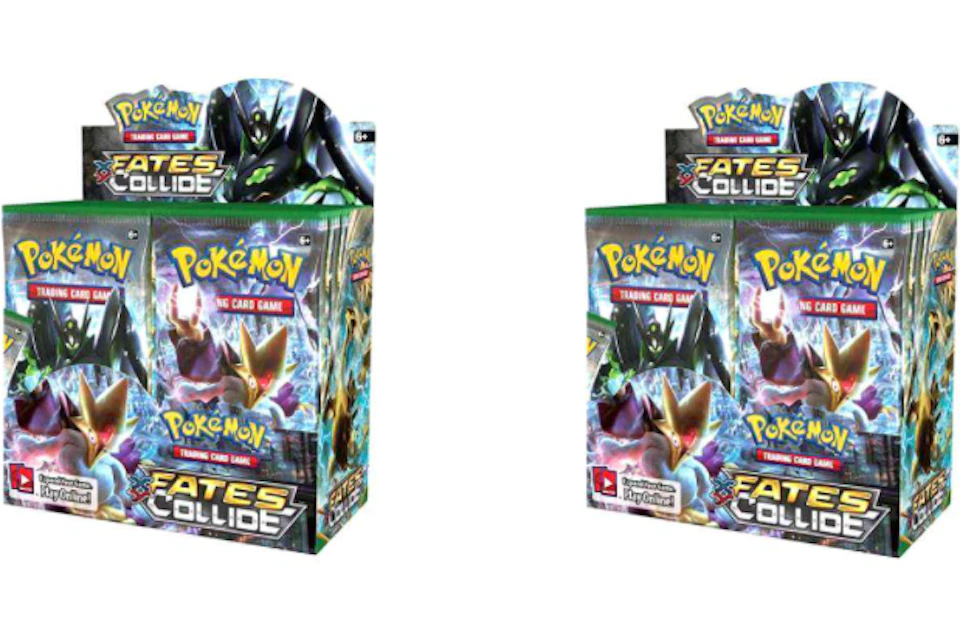 2016 Pokemon XY Fates Collide Booster Box 2X Lot