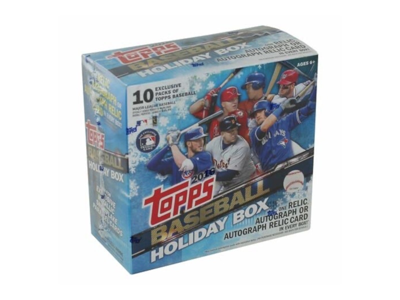 2016 Topps Baseball Holiday Mega Box