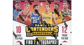 2017-18 Panini Contenders Basketball Hobby Box